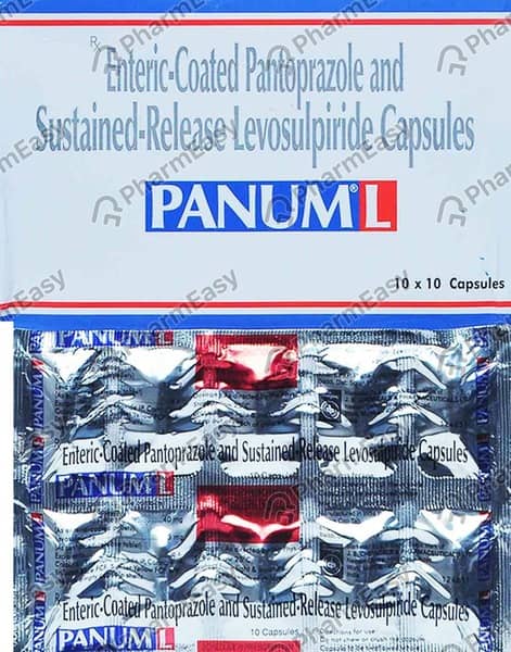 Panum L Strip Of 10 Capsules