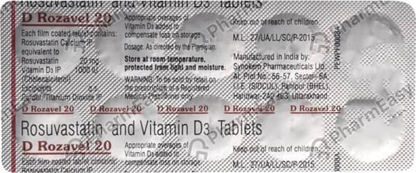 D Rozavel 20Mg Tablet