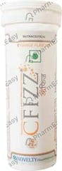 CFIZZ 1000MG ORANGE FLAVOUR BOTTLE OF 10 EFFERVESCENT TABLETS