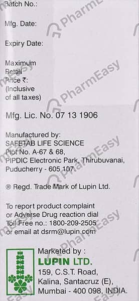 Clopitab Cv 10mg Strip Of 10 Capsules