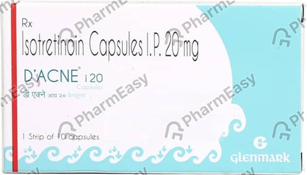 D Acne I 20mg Strip Of 10 Capsules