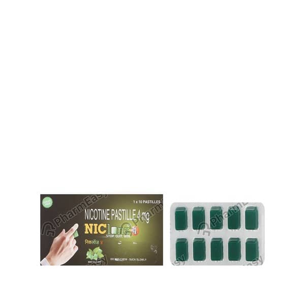 Niclonz 4Mg Strip Of 10 Pastilles