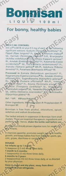 Himalaya Bonnisan Liquid 100Ml
