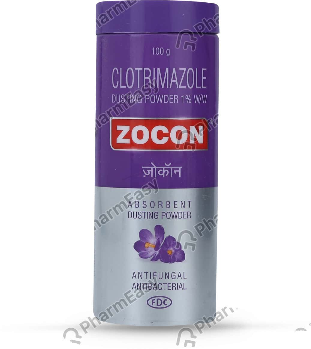 Zocon 1 Dusting Powder (100) Uses, Side Effects, Price & Dosage