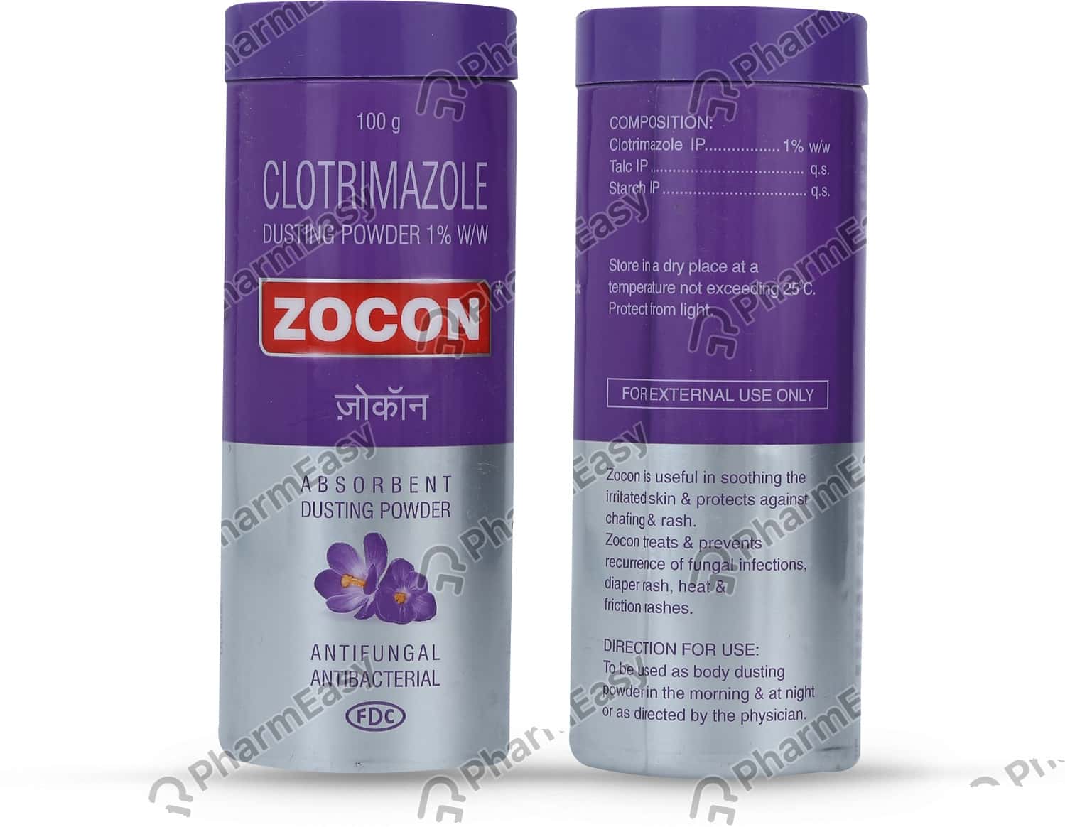 Zocon 1 Dusting Powder (100) Uses, Side Effects, Price, Dosage