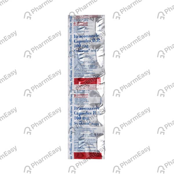 Syntran 100mg Strip Of 4 Capsules