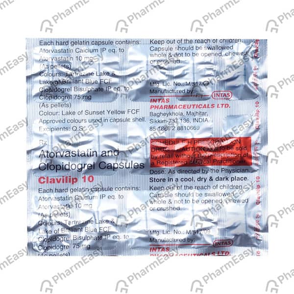 Clavilip 10mg Capsule