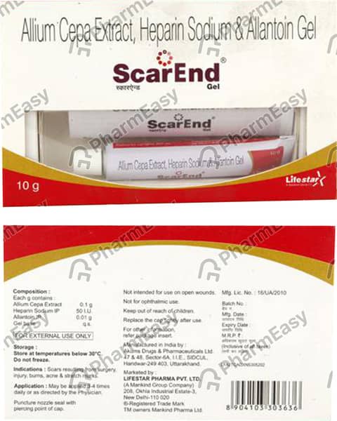 Mankind Scarend Tube Of 10Gm Gel