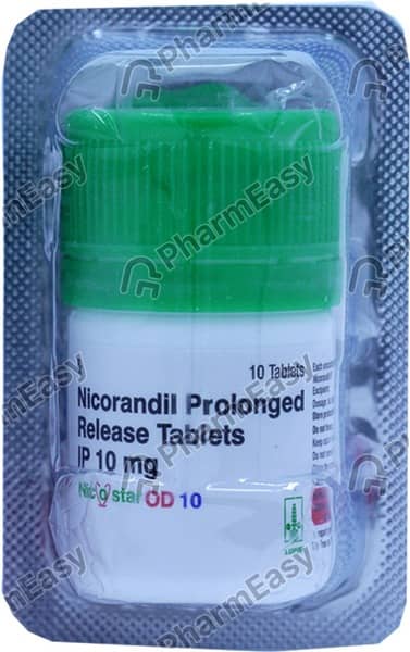 Nicostar Od 10mg Bottle Of 10 Tablets