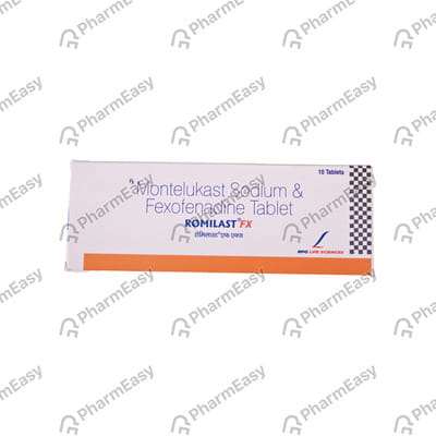 Romilast Fx Strip Of 10 Tablets