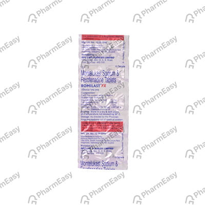 Romilast Fx Strip Of 10 Tablets