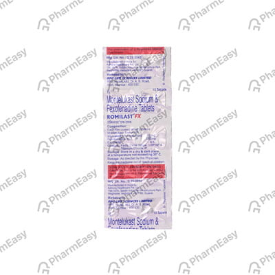 Romilast Fx Strip Of 10 Tablets