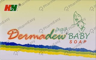 Dermadew Baby Wrap Of 75gm Soap