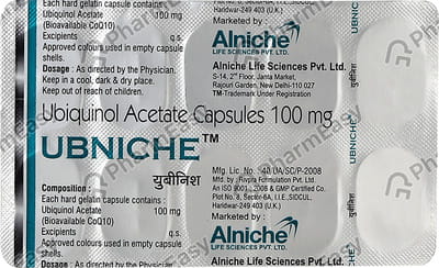 Ubniche 100mg Strip Of 10 Capsules