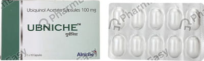 Ubniche 100mg Strip Of 10 Capsules