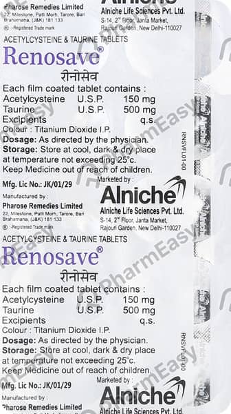 Renosave Strip Of 10 Tablets