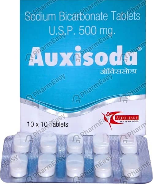 Auxisoda 500mg Strip Of 10 Tablets