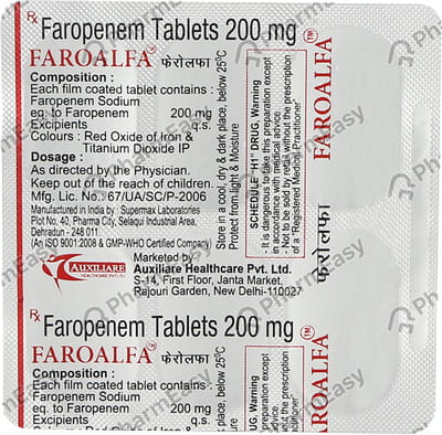 Faroalfa 200mg Strip Of 6 Tablets