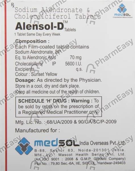 Alensol D Strip Of 4 Tablets