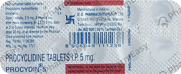 Procydin 5mg Strip Of 10 Tablets
