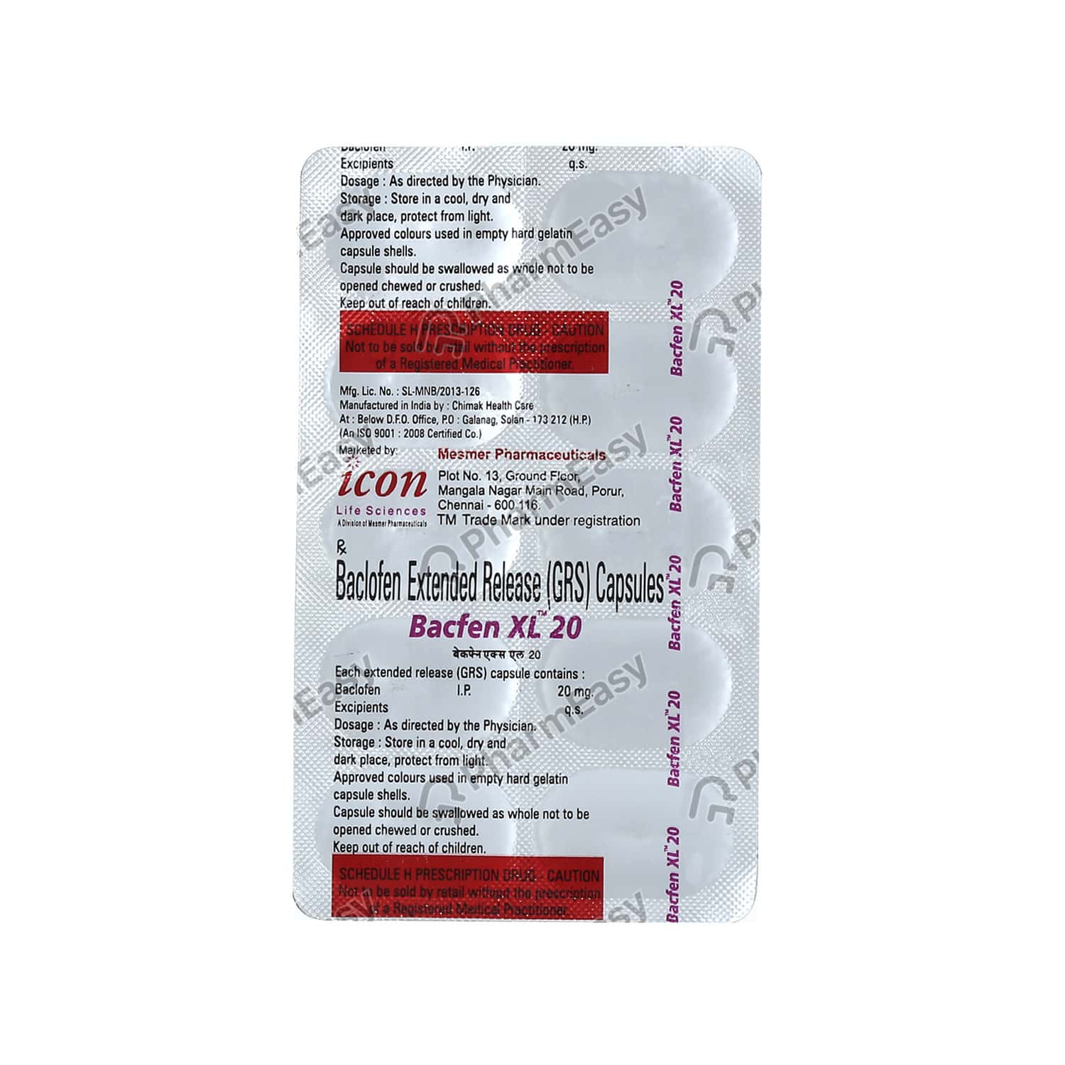 Bacfen 10 Mg Tablet Xl Uses Dosage Side Effects Price Bacfen 10 Mg Tablet Xl Uses Dosage Side Effects Price