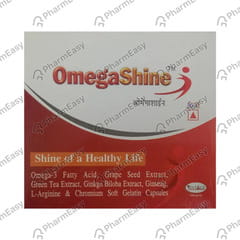 OMEGASHINE STRIP OF 10 CAPSULES