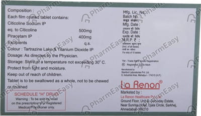 Colihenz P 400mg Strip Of 10 Tablets