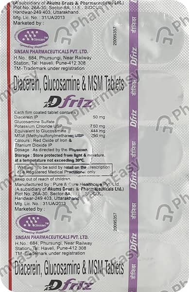 Dfriz Strip Of 10 Tablets