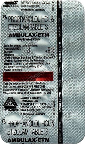 Ambulax Etm Tablets