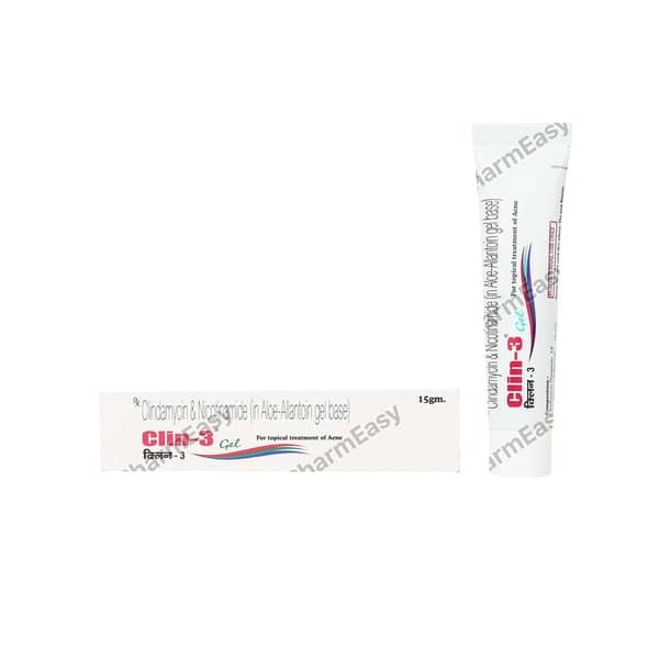क्लिन 3 की ट्यूब 15ग्राम जेल