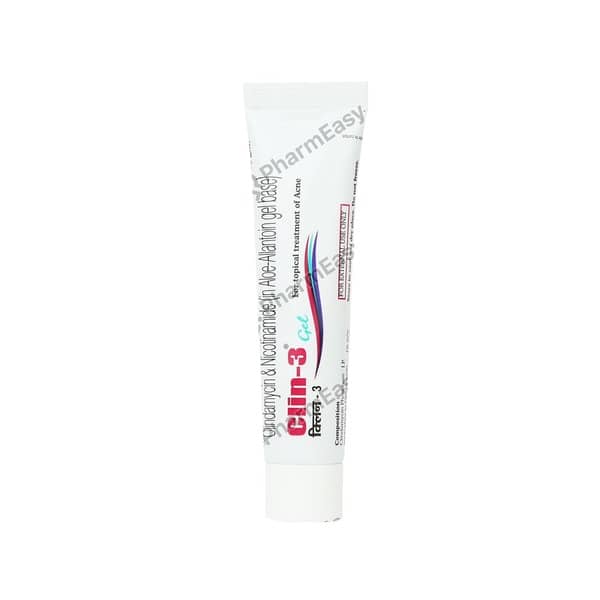 क्लिन 3 की ट्यूब 15ग्राम जेल