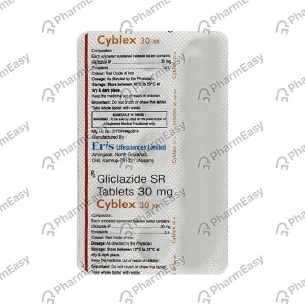 Cyblex Xr 30Mg Strip Of 10 Tablets