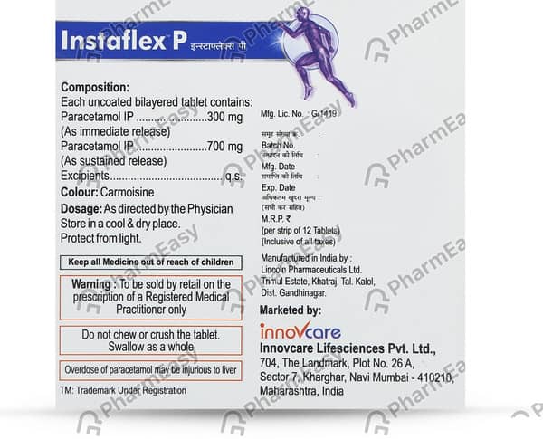 Instaflex P Strip Of 12 Tablets