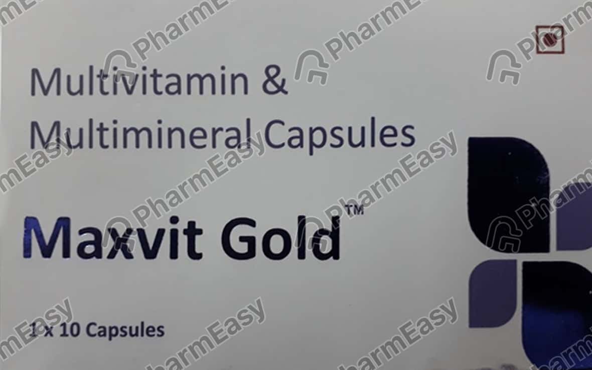 Maxvit Gold Strip Of 10 Capsules