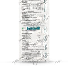 METASPAN PLUS STRIP OF 10 TABLETS