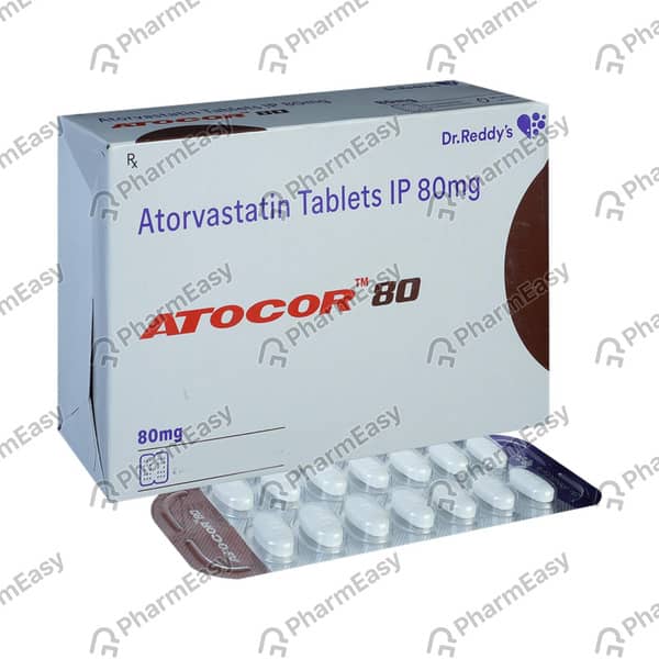 Atocor 80mg Strip Of 10 Tablets