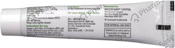 Zinderm Bpo Gel