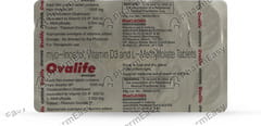 OVALIFE STRIP OF 10 TABLETS