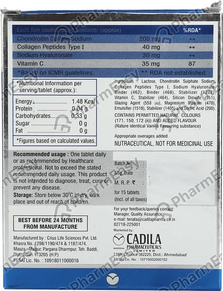 Tenata Strip Of 15 Tablets