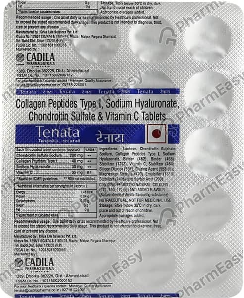 Tenata Strip Of 15 Tablets