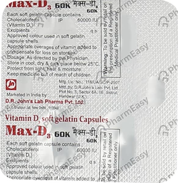 Max D3 60k Capsule