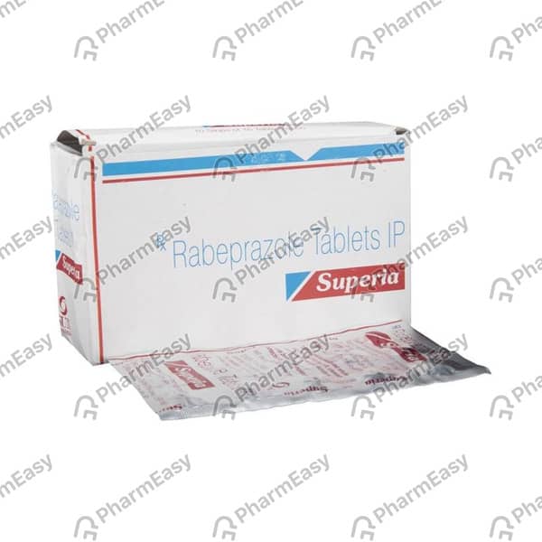 Superia 20mg Strip Of 10 Tablets
