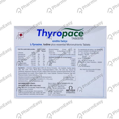 Thyropace Strip Of 15 Tablets