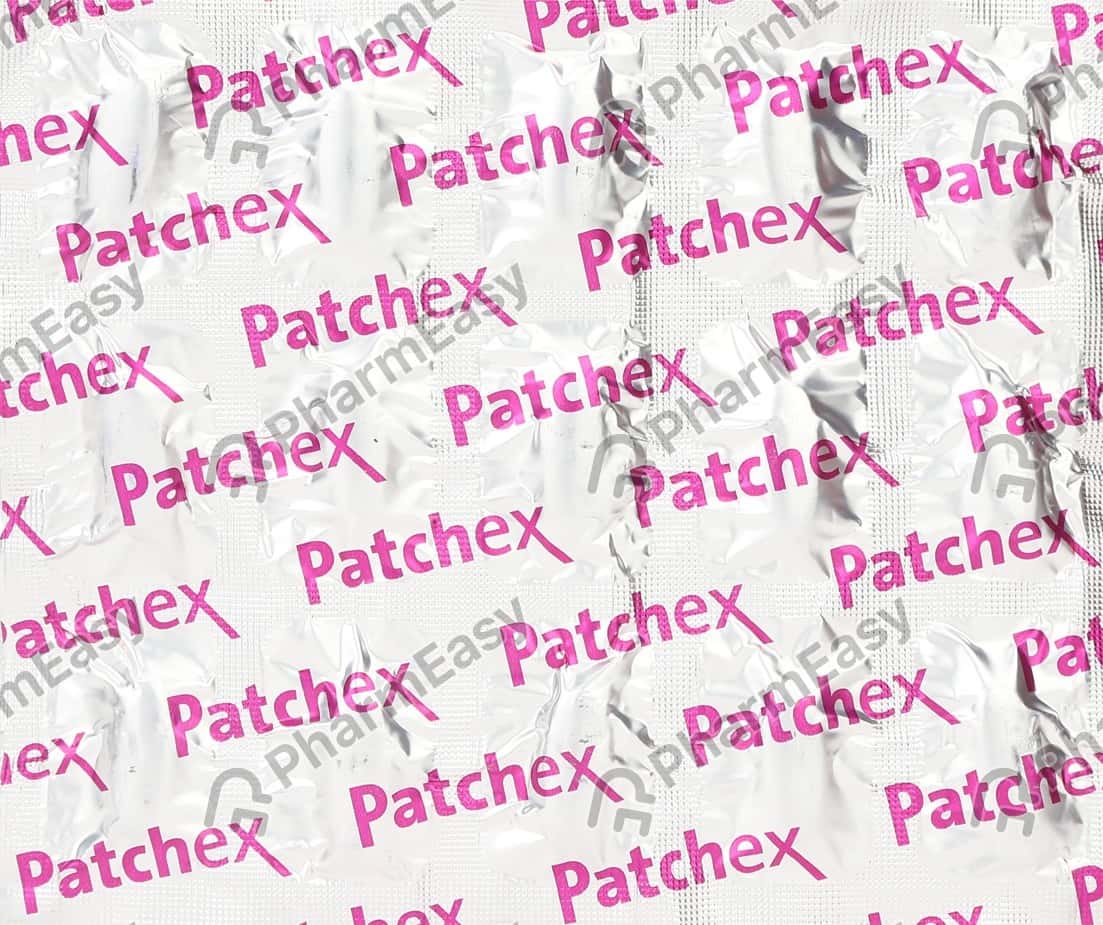 Buy Patchex Strip Of 15 Tablets Online at Flat 15% OFF | PharmEasy