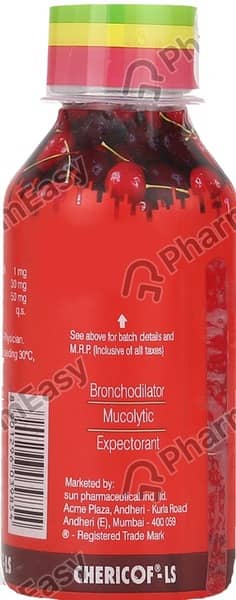 Chericof Ls Bottle Of 100ml Syrup