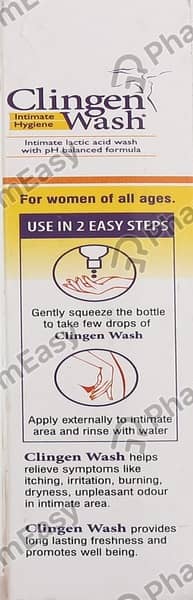 Clingen Intimate Hygiene Wash Bottle Of 100Ml