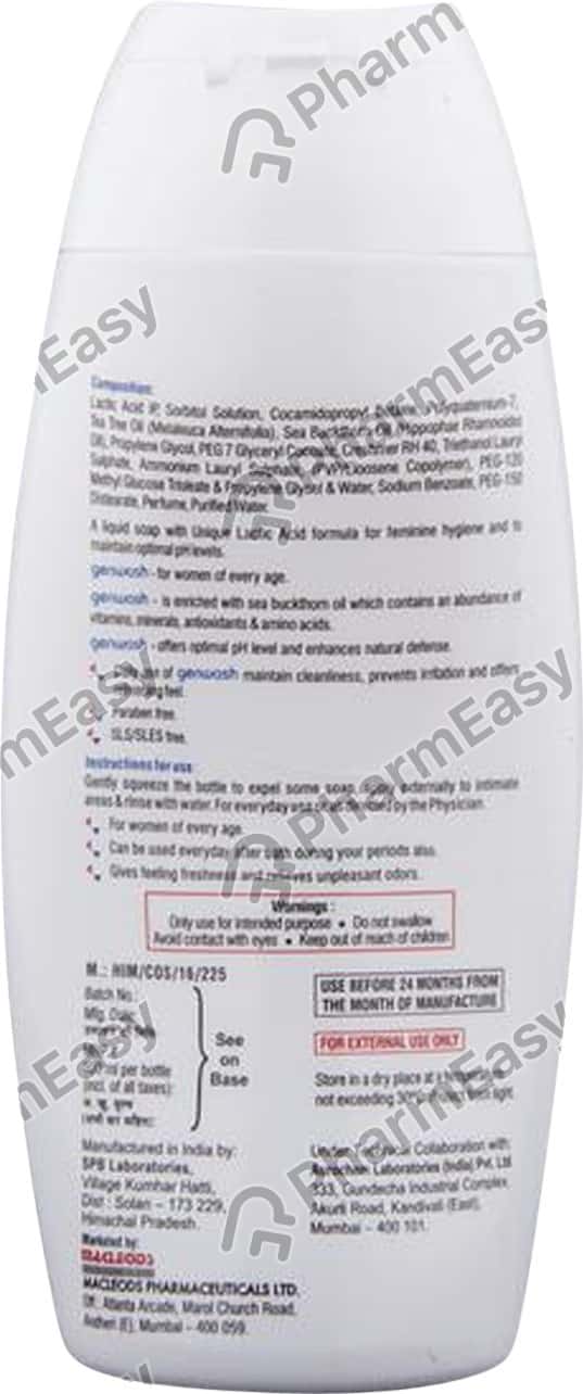 Buy Genwash Vaginal Wash (100) Online at Flat 18 OFF PharmEasy