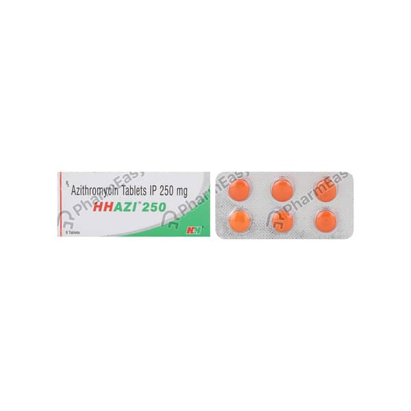 Hhazi 250mg Strip Of 6 Tablets