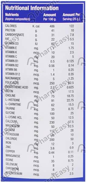 Renopro Hp Vanilla Flavour Tin Of 200Gm Powder