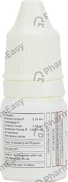 Bidin T Bottle Of 5ml Eye Drops